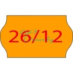 Blitz-printex Едноредови етикети 26мм х 12мм Оранжев (2612orange)