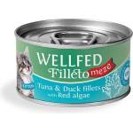 WELLFED Гурме за подрастващи котенца Wellfed Filleto Meze Kitten Tuna & Duck, 70 гр
