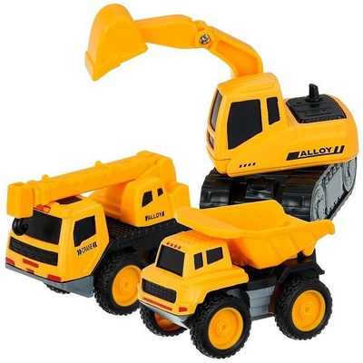 ZIZITO Детски строителни машини, 3 броя багери