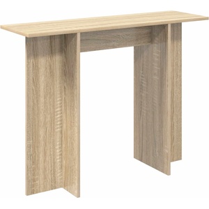 vidaXL Конзолна маса Дъб сонома 100 x 30 x 75 см Инженерна дървесина (8001169)