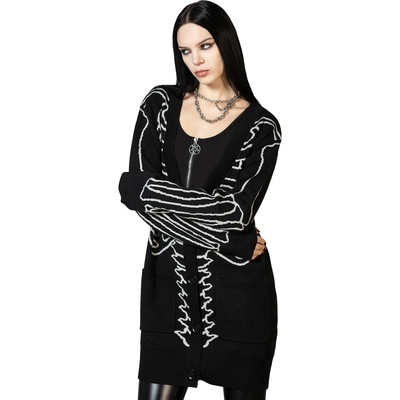 KILLSTAR унисекс пуловер (жилетка) KILLSTAR - Your Remains - черно - KSRA010005