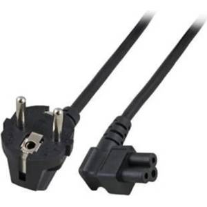 ACT Захранващ кабел ACT AK5005, Schuko CEE 7/7 към IEC C5, 1.8m, черен (AK5005)