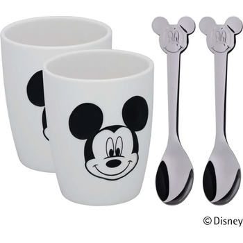 WMF Детски чаши и лъжици в комплект mickey mouse, 4 бр. , wmf (wm1296446042)