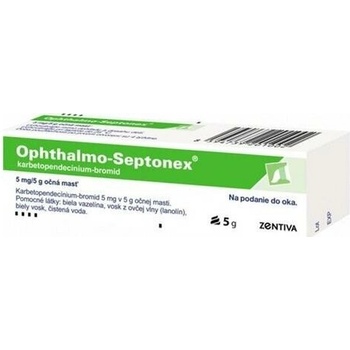 OPHTHALMO-SEPTONEX OPH 1MG/G OPH UNG 5G od 132 Kč - Heureka.cz