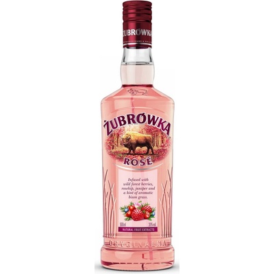 Zubrowka Rose Vodka 32%0,5 l (holá láhev)