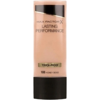 Max Factor Facefinity Lasting Performance Tekutý make-up pro dlouhotrvající efekt 108 Honey Beige 35 ml