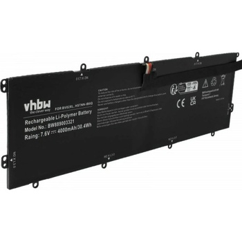 VHBW Батерия за HP Envy X2 13-J, BV02XL, 4000 mAh (889003321)