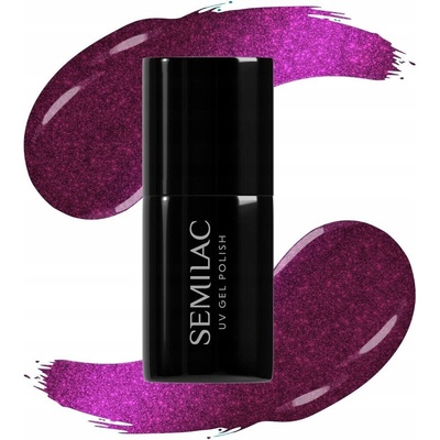 SEMILAC 469 Violet Nightdress Hybridní lak na nehty 7ml