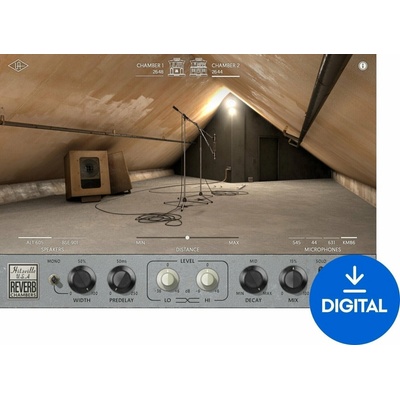 Universal Audio Hitsville Reverb Chambers Digitálny produkt