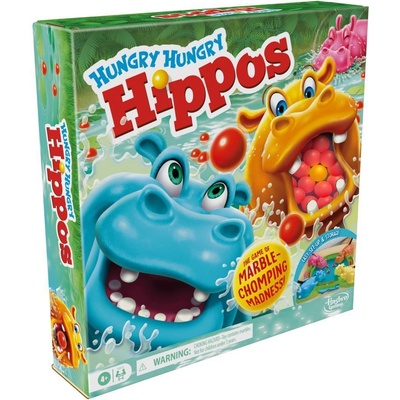 Hasbro Настолна игра Hungry Hungry Hippos (Refresh) - Детска (F8815)