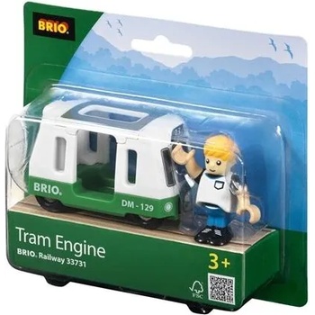 Image 1 of BRIO Дървено вагонче с пътник (33731)