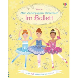 Mein Anziehpuppen-Stickerbuch: Im Ballett | Vici Leyhane (ISBN: 9781789415094)