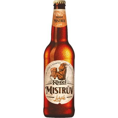 Velkopopovický Kozel Mistrův ležák 4,8 % 0,5 l (sklo)