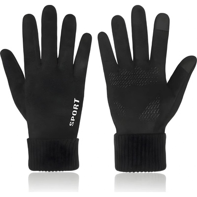 HARAHU Мъжки ръкавици sp-21580 - Черни kp21580 (sp-21580)
