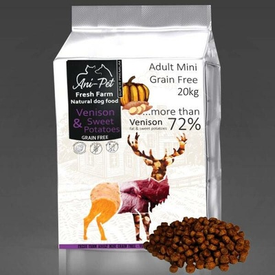 Fresh Farm Grain Free Natural Dog Food Adult Mini Venison & Sweet Potatoes 12 kg