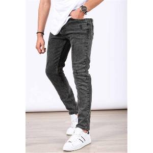 Madmext Мъжки дънков Skinny Fit панталон 5680 - Черен #385327 (385327_Черно)