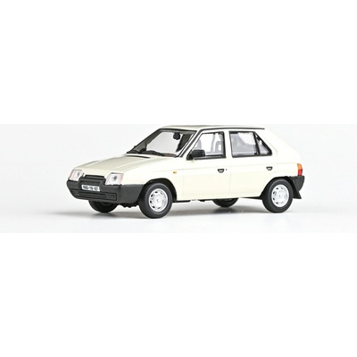 Škoda Favorit 136L 1988 ABREX 1:43 Sněhobílá 143ABS-708EB