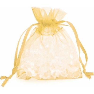 Ostatní Sáček organza zlatý 15x23cm