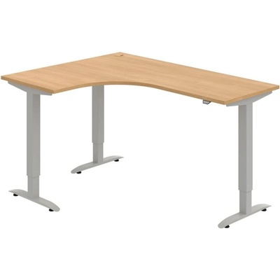 OFFICE PRO s.r.o. HOBIS trigon elektr.staviteľný stôl stand.ovlad. - MST 2 60 P, dub