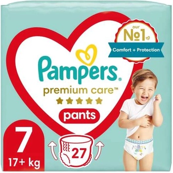 Image 1 of Pampers Пелени Pampers Premium Care 17kg+ Junior 7 (27 бр. ) (10DP010582)