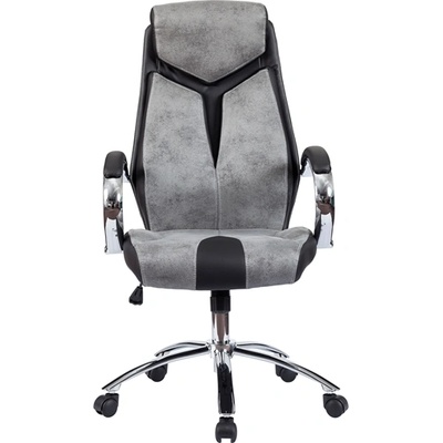 Директорски стол Storm, екокожа, сиво и черно (O4010140265)