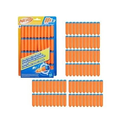 Hasbro Hasbro NERF N1 Foam Bullets - Set of 80 Darts Length 6cm ZA6189