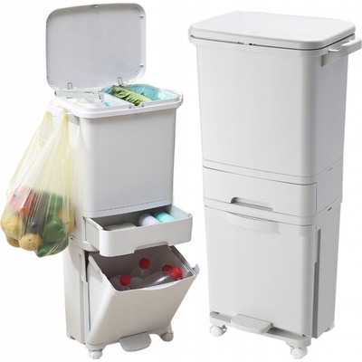Songmics Odpadkový kôš LTB40NL