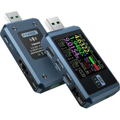 FNIRSI FNB48P BT Tester USB portů s Bluetooth