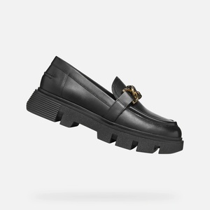 Geox Черни дамски мокасини Geox Vilde Geox | Cheren | ЖЕНИ | 40