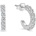 Silenti Jewelry Сребърни обеци "Контрол