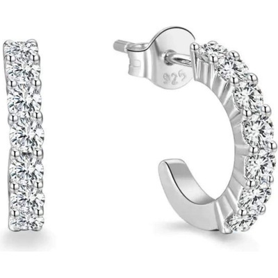 Silenti Jewelry Сребърни обеци "Контрол