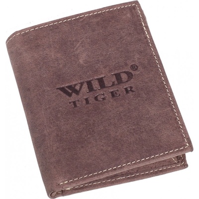 Wild pánská kožená Tiger AM 28 037 malá tmavě hnědá