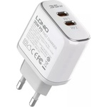 LDNIO A2528M Type-C + Lightning White