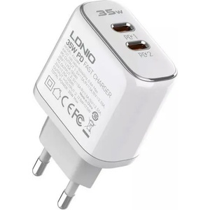 LDNIO A2528M Type-C + Lightning White