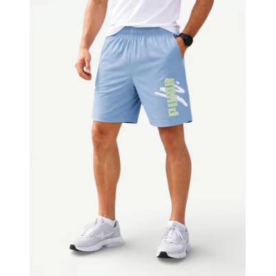 PUMA Essentials Logo Lab Shorts Blue