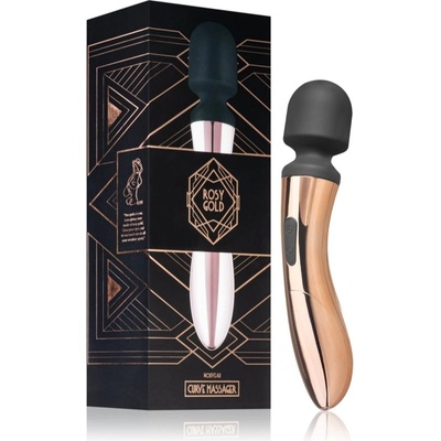 Rosy Gold Nouveau Curve Massager масажор и вибратор 21 см