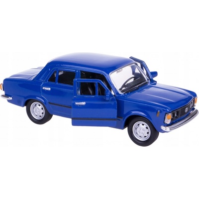 Welly Fiat 125p Modrý 1:34