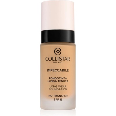Collistar Impeccabile Long Wear Foundation dlhotrvajúci make-up SPF15 3G Golden Natural 30 ml