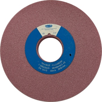 Tyrolit Brusný kotouč plochý 200 x 20 x 51 mm 98A60K9V40 T419125
