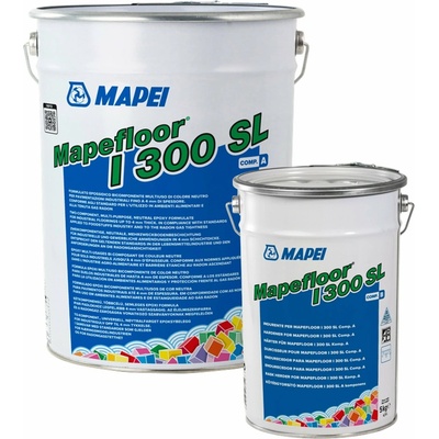 MAPEI Mapefloor I 300 SL dvousložková epoxidová stěrka na průmyslové podlahy 20 kg (složka A 15 kg + složka B 5 kg)