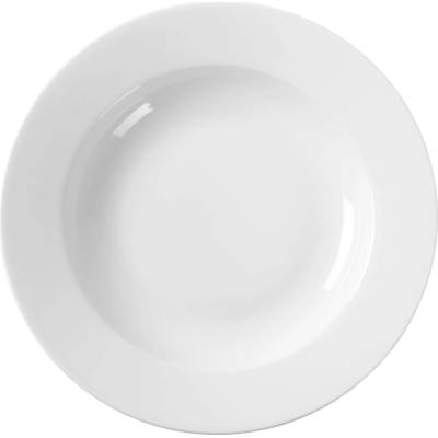 FINE DINE Hluboký talíř 230 mm, bílý Bianco