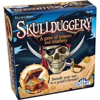 OutSet Настолна игра с карти Skullduggery - Стратегическа (11607)