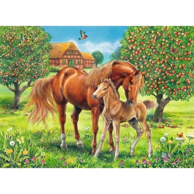 Ravensburger Koně na pastvině 100 XXL dielov