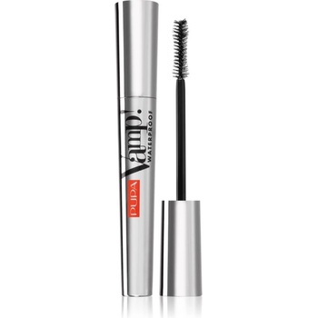 PUPA Milano Vamp! Waterproof водоустойчива спирала за обем и извиване на мигли цвят 001 Black 9ml