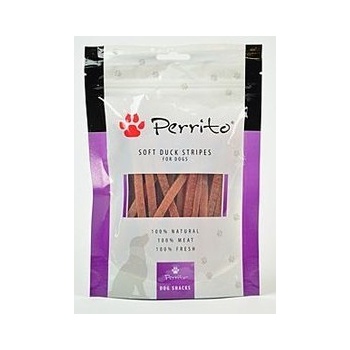 Perrito Soft Duck Jerky Stripes 100 g