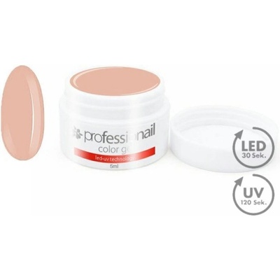 Professionail Barevný LED UV gel MADEMOISELLE Tělová 5 ml