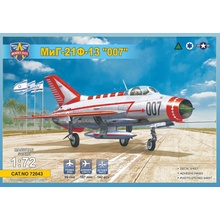 MODELSVIT MiG 21F 13 '007' 6x camo 1:72