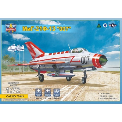 MODELSVIT MiG 21F 13 '007' 6x camo 1:72