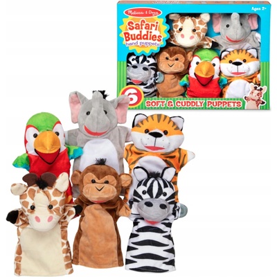 Melissa&Doug sada maňásků safari – Zboží Mobilmania