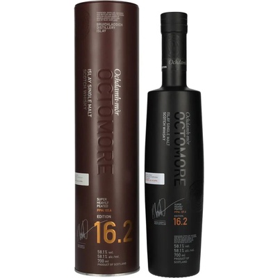 Bruichladdich Octomore 16.2 58,1% 0,7 l (tuba)